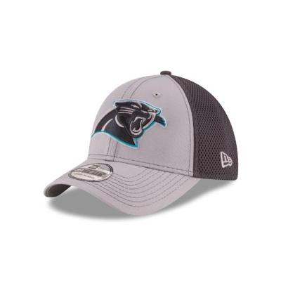 Sapca New Era Carolina Panthers NFL Grayed Out 39THIRTY Stretch Fit - Gri